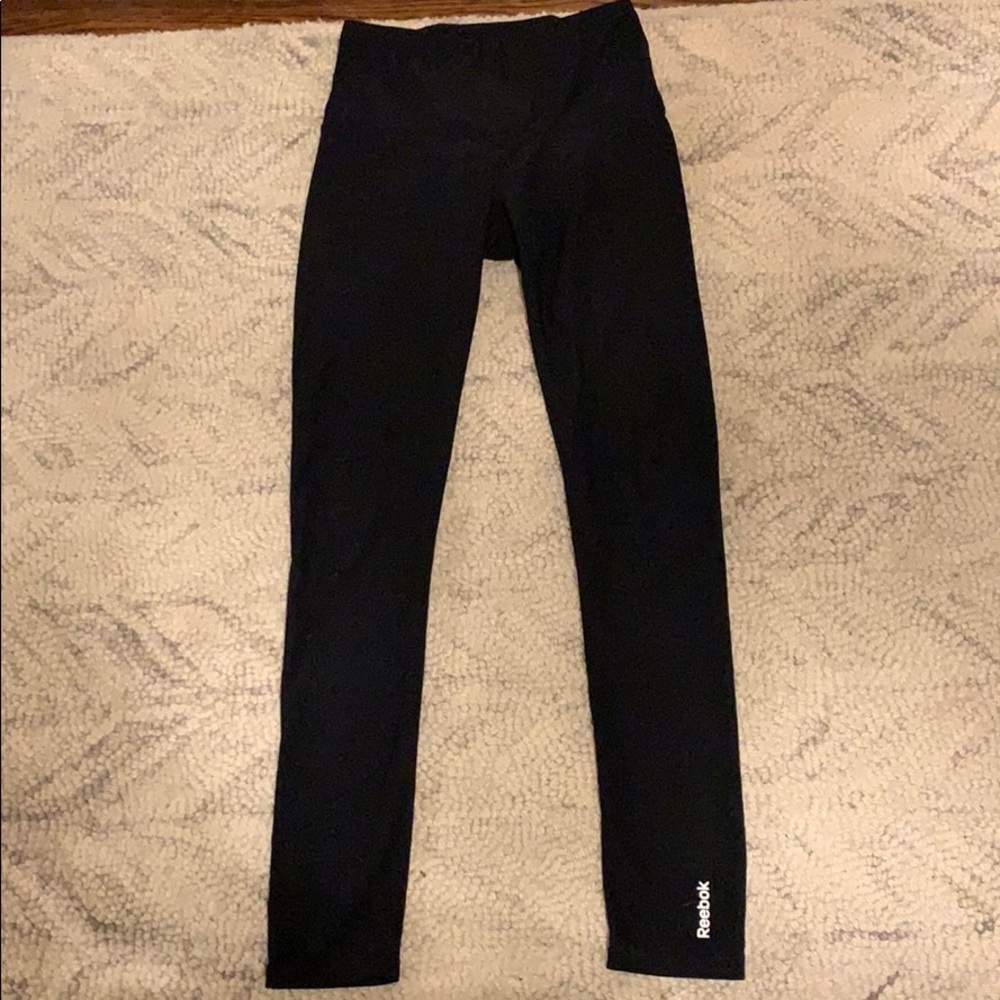 Plain black girls leggings